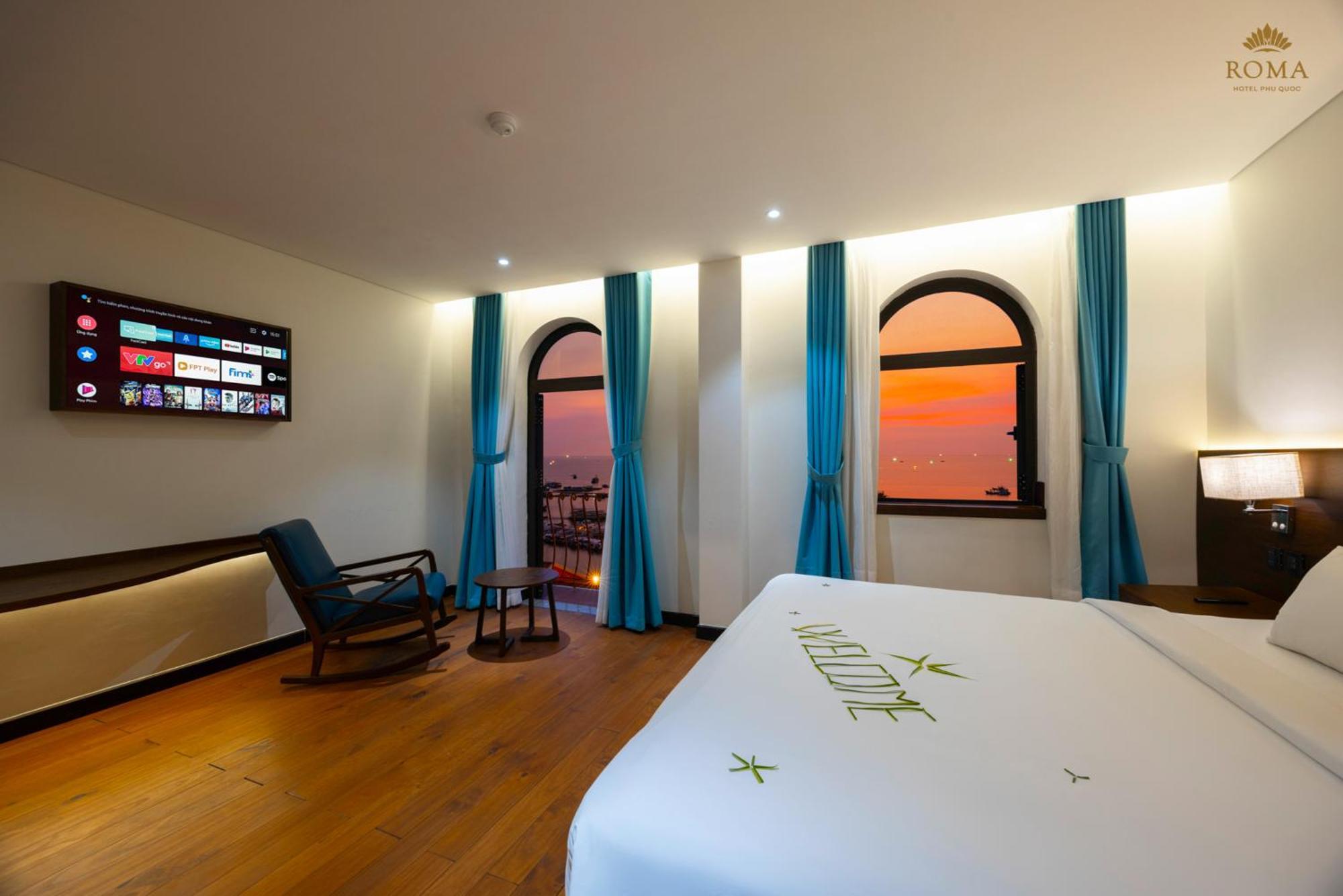 Roma Hotel Phu Quoc - Free Airport Shuttle & Sunset Town Tour エクステリア 写真