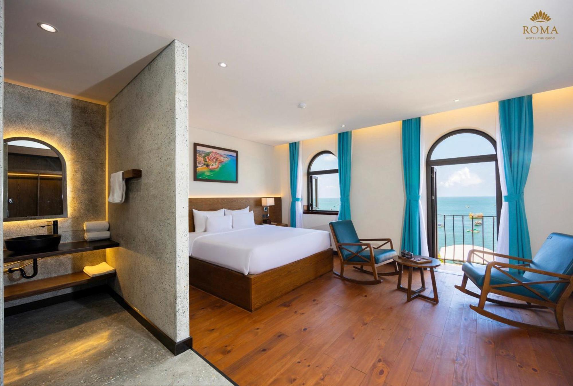 Roma Hotel Phu Quoc - Free Airport Shuttle & Sunset Town Tour エクステリア 写真