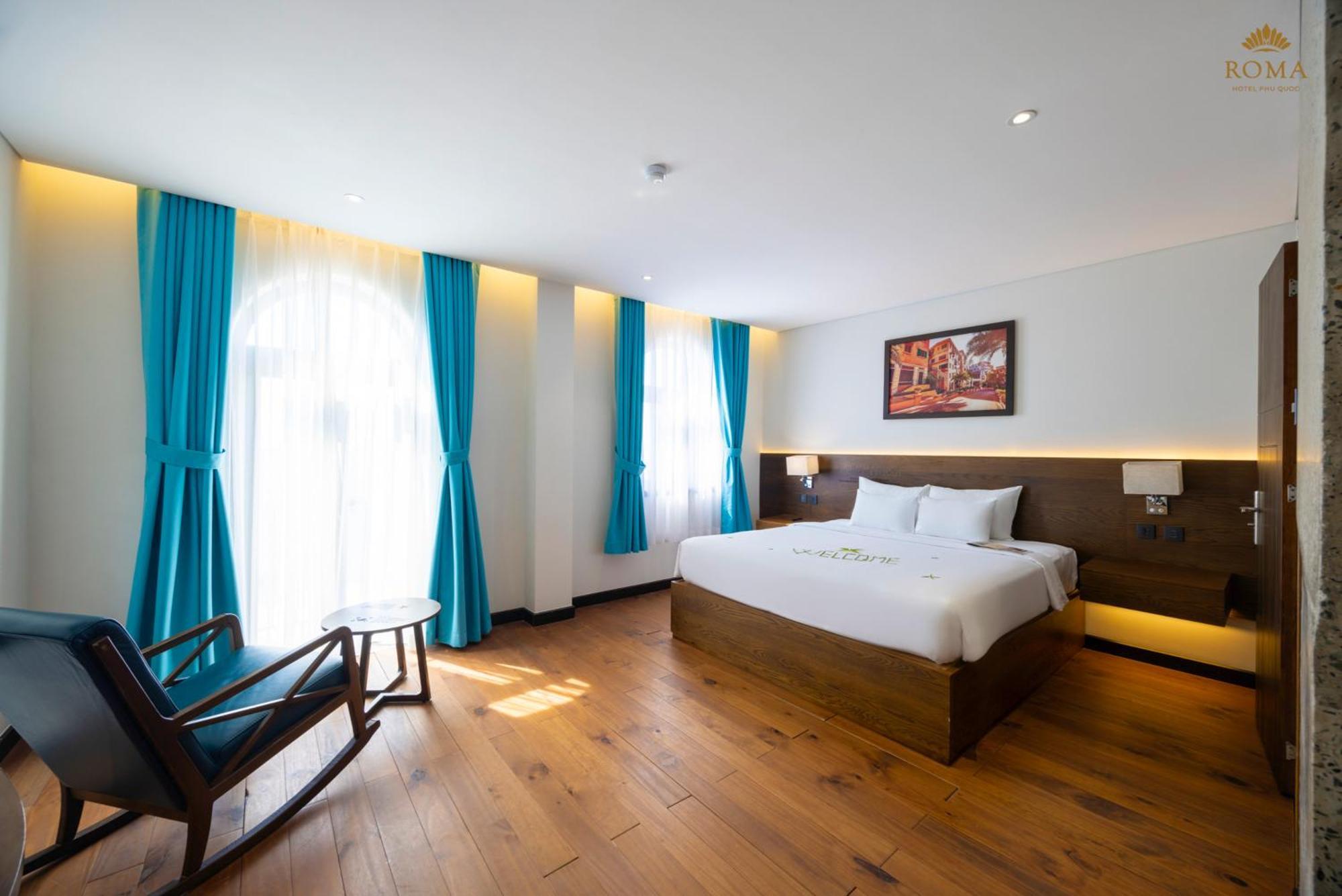 Roma Hotel Phu Quoc - Free Airport Shuttle & Sunset Town Tour エクステリア 写真